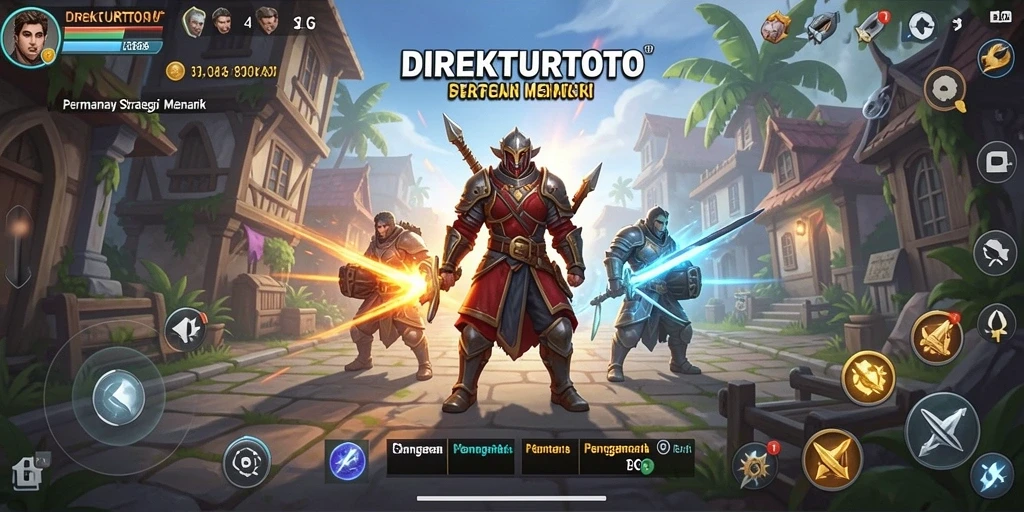 Screenshot gameplay penuh aksi dari DIREKTURTOTO yang menarik.
