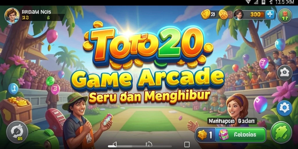 Tampilan gameplay TOTO20 yang mengasyikkan dengan tantangan menarik.